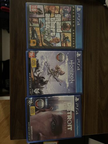 disk ps4: Ps4 ucun diskler: Gta 5 premium edition: 40 azn Detroit become