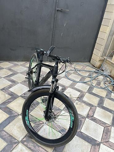 İdman velosipedləri: Dağ velosipedi – 29” təkər, disk əyləclər, amortizatorlu ön çəngəl - — 4