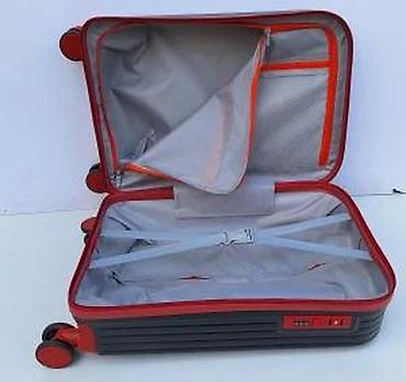 Rančevi, torbe i koferi: Dečji kofer na točkiće – motiv dinosaurusa na motoru - Tvrdo kućište — 7