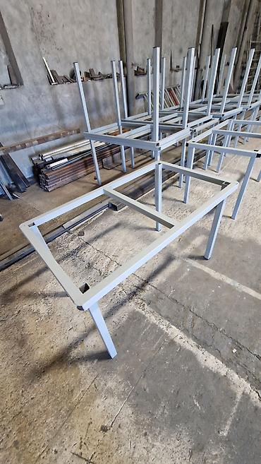 40x40 profil: Məhsul: Metaldan hazırlanmış masa karkasları - Material: 40×40 mm — 3