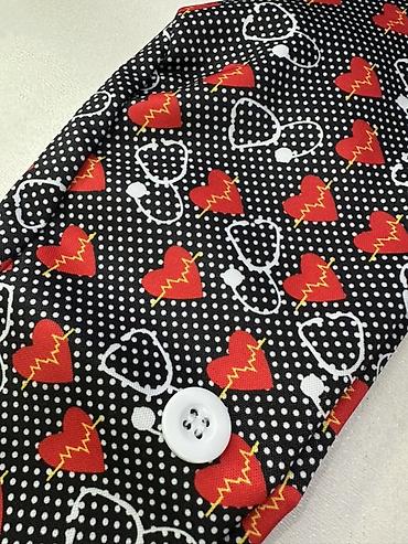 Другие медицинские товары: Медицинская шапочка с принтом + маска в подарок - Тип: шапочка для — 8