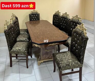 Stullar: Qonaq otağı üçün, Yeni, 8 stul