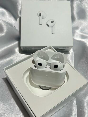 наушники apple airpods mmef2ze: Вкладыши, Apple, Новый, Беспроводные (Bluetooth), Классические