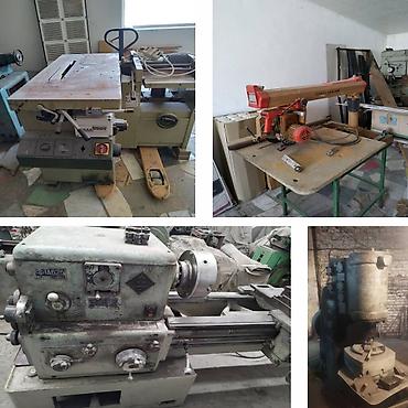 Другое оборудование для производства: Продаю станки по дереву, металлу; прессы: 4 итальянских станка по — 1