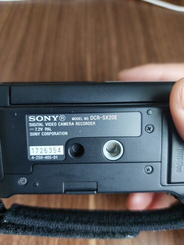 Videokameralar: Sony DCR-SX20E rəqəmsal videokamera - 50x optik zumlu Sony Lens — 4
