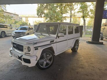мерс малалитрашка: Mercedes-Benz G-Class: 2002 г., 5 л, Автоматтык, Бензин, Жол тандабас