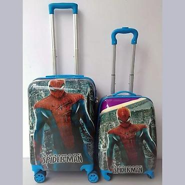 Rančevi, torbe i koferi: Dečiji set kofera – Spider‑Man motiv - Dva kofera u setu: veći kofer — 1