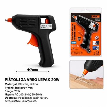 KMT 3 7v pištolj za 2318382 Opis: Kmt style pištolj za vreo lepak