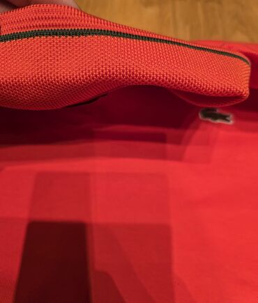 Majice: Majica na kratke rukave, L (EU 52), XL (EU 54), Lacoste, bоја - Crvena — 5