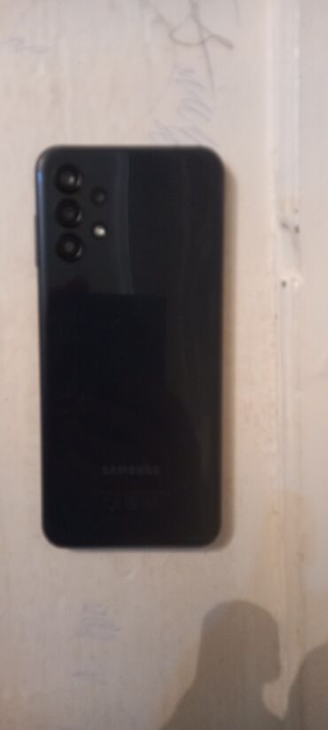 Mobil telefon və aksesuarlar: Samsung Galaxy A13, 32 GB, rəng - Boz, Qırıq, Sensor, Barmaq izi
