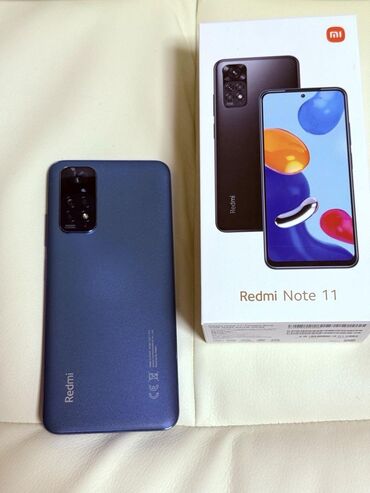 Xiaomi: Xiaomi Redmi Note 11, 128 GB, rəng - Mavi