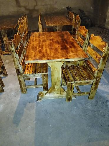 Bağ, çöl masa və oturacaq dəstləri: Yeni, Dördbucaq masa, 6 stul, Açılmayan, Stullar ilə, Taxta, Azərbaycan -da lalafo.az — 5 Bağ, çöl masa və oturacaq dəstləri: Yeni, Dördbucaq masa, 6 stul, Açılmayan, Stullar ilə, Taxta, Azərbaycan — 5