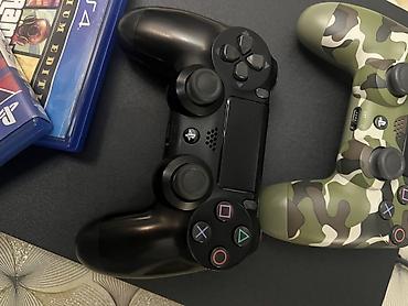 Video oyunlar və konsollar: PlayStation 4 Slim oyun konsolu paketi Komplekt: - PS4 Slim konsolu — 3