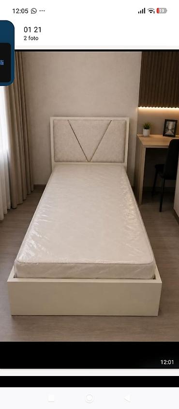 hamam kranti: Yeni, Təknəfərlik çarpayı, Bazasız, Matras ilə, Siyirməsiz — 1