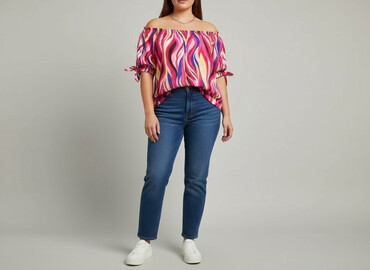 koszulka z jednorożcem damska: Women's blouse, size XL
