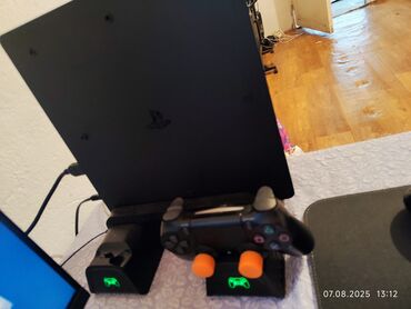 купить джойстик сони плейстейшен 4: СРОЧНО СРОЧНО 🕹️ Продаю PlayStation 4 Slim 500GB + Игра UFC 4 GTA5 в