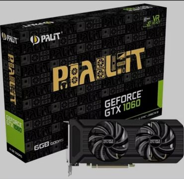 стоимость видеокарты gtx 1060: Видео карта, Колдонулган, Palit, GeForce GTX, 6 ГБ, ПК үчүн