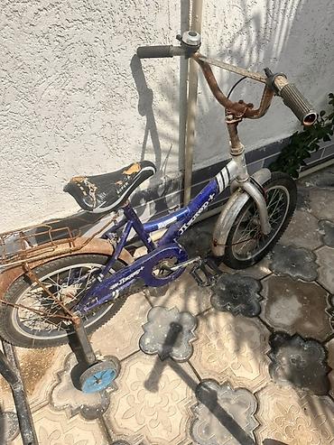 velosiped cube: Uşaq velosipedi – təlim təkərləri ilə - Ölçü: təxminən 12 düymlük — 3