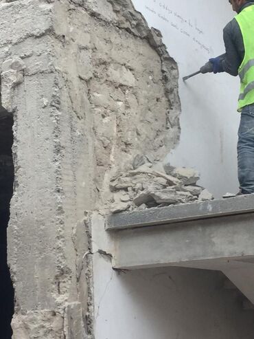 Beton işləri: Beton kesme kəsmə karotçu - Beton kəsmə deşmə və daşınması - Beton — 9
