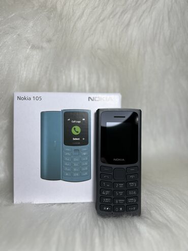 nokia 2700 classic: Nokia 105 4G, < 2 GB Memory Capacity, rəng - Qara, Zəmanət, Düyməli, İki sim kartlı