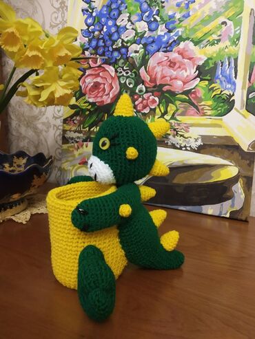 Oyuncaqlar: Əl işi .Karandaş qabı. Карандашница. Ручная работа — 2