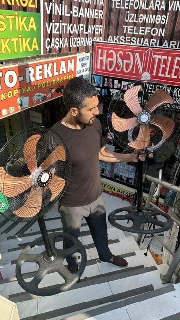 Ventilyatorlar: Ventilyator Döşəməüstü, Pərli, Kredit yoxdur