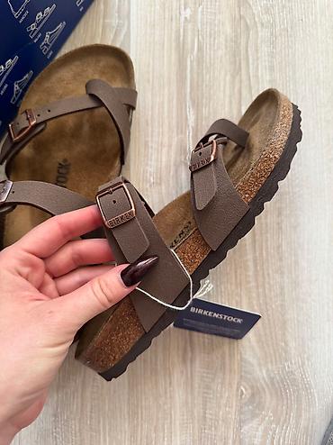 сандали: Босоножки, 37, Birkenstock, Новый, цвет - Коричневый, Самовывоз, Бесплатная доставка — 3