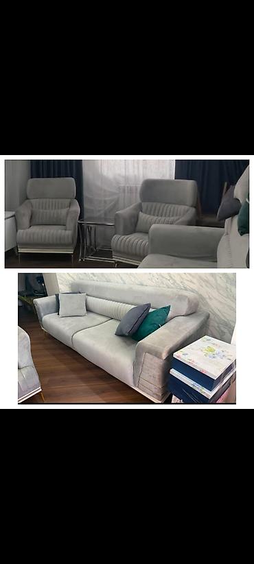 İşlənmiş, Divan, 2 kreslo