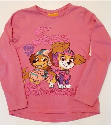 lui viton majice: Round neck, Long sleeve, Paw Patrol, 128-134