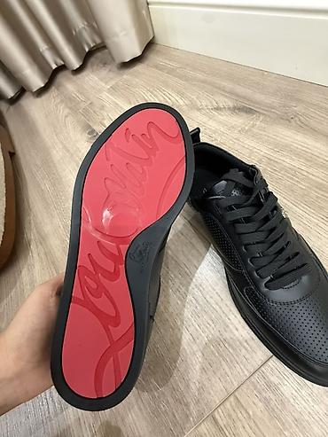 Мужская обувь: Мужские кроссовки, 41, 41.5, Christian Louboutin, Новый, цвет - Черный, Самовывоз, Бесплатная доставка — 3