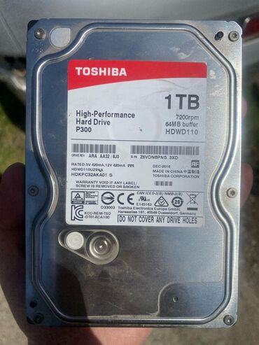 купить жесткий диск на ноутбук: Накопитель, Б/у, Toshiba, HDD, 1 ТБ, 3.5", Для ПК