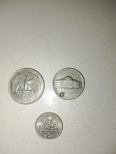 1997: ABŞ xırda pul kolleksiyası – 3 ədəd sikkə - 1x Washington Quarter (25 — 1