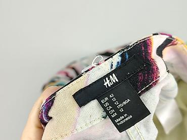 hm cekiny: H&M, Spodnie materiałowe damskie, rozmiar L — 4
