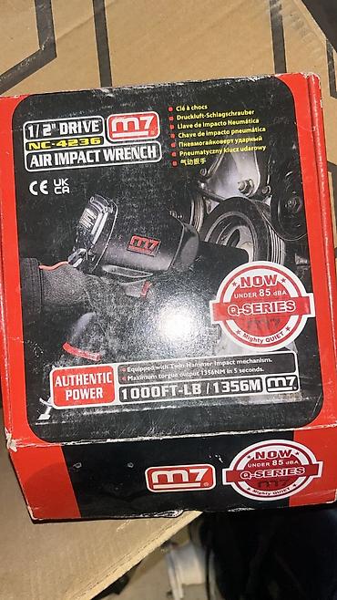 Шуруповерты и гайковерты: Bolt açan qaykavyot M7 pnevmatik zərbə açarı - Brend/model: M7 RPM — 3