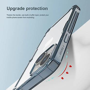 Maske i futrole za telefone: Maska Nillkin Nature Pro za iPhone 14 Plus 6.7 transparent — 8