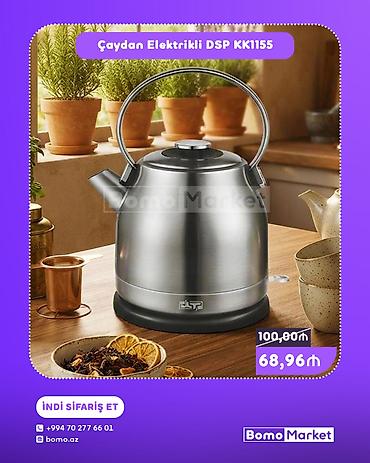 Çaydan Elektrikli DSP KK1155 - Material: paslanmayan polad gövdə — 1