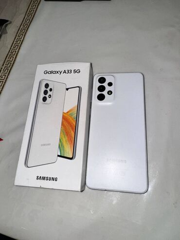 Samsung: Samsung Galaxy A33 5G, rəng - Ağ, Barmaq izi, Sensor, Simsiz şarj — 9