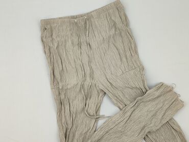 krótkie spodenki do grubych rajstop: Zara, Material trousers for women, size XS (EU 34)