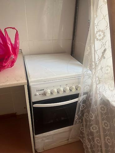 elektrik plite: RONNI 4 gözlü qaz plitəsi və elektrik sobası - Kombinə edilmiş model — 1
