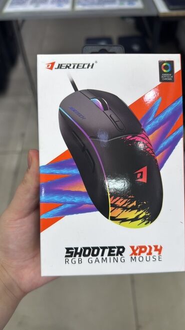 gamepad для пк: Игровая мышь Jertech Shooter XP14 RGB с яркой подсветкой. Черный