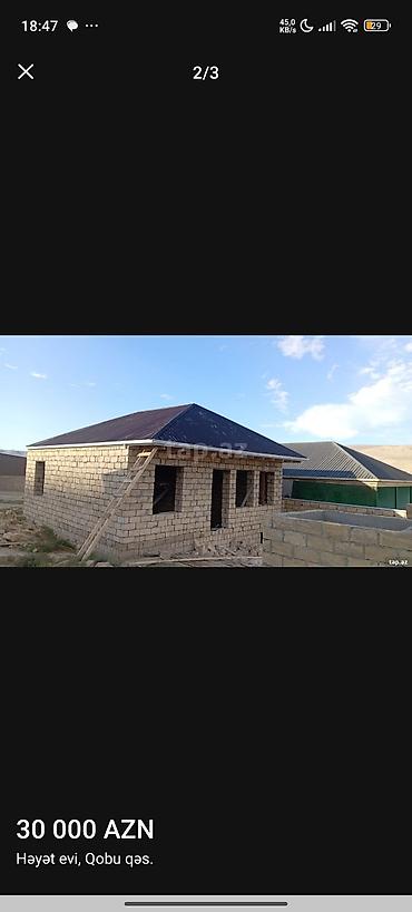 a frame ev tikintisi: 3 otaqlı, 90 kv. m, Təmirsiz — 3