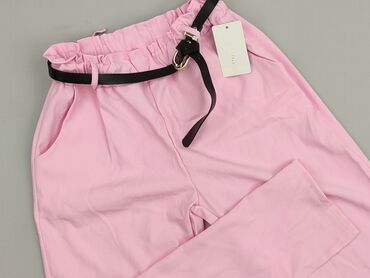 legginsy woskowane wysoki stan: New Collection, Material trousers for women, M (EU 38)