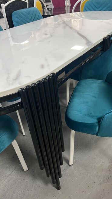 Столы и стулья для зала: Стол и стул для зала, Новый, В рассрочку, Бесплатная доставка, цвет - Красный — 2