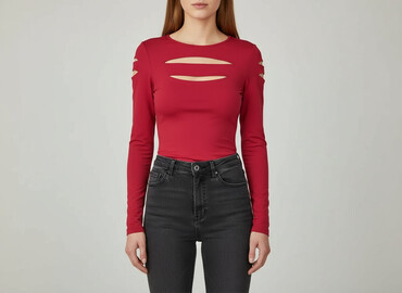 modne bluzki plus size: Bodyflirt, Жіноча блуза, розмір M