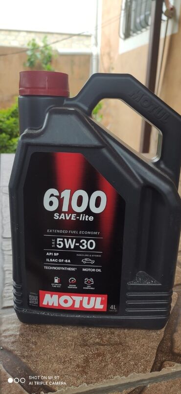 Mühərrik yağları: Motul, 4 l, 5w30
