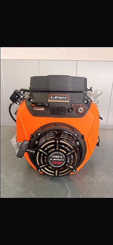 LIFAN: Двигатель LIFAN 2V80F-A, 27 HP - Бензиновый V-образный 2‑цилиндровый — 2