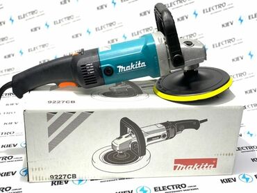 makita frez: Yeni Cilalama, polirovka aparatları, 180 mm