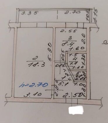квартира молдовановка: 1 комната, 40 м², Элитка, 4 этаж, Евроремонт