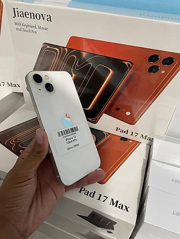 Apple iPhone: IPhone 13, Б/у, 128 ГБ, Белый, 92 % — 6
