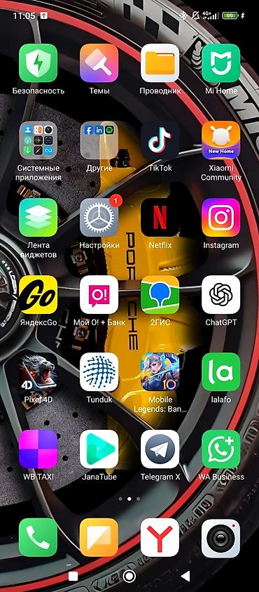 red: Redmi, Redmi 12, Б/у, 128 ГБ, цвет - Черный, 2 SIM — 4